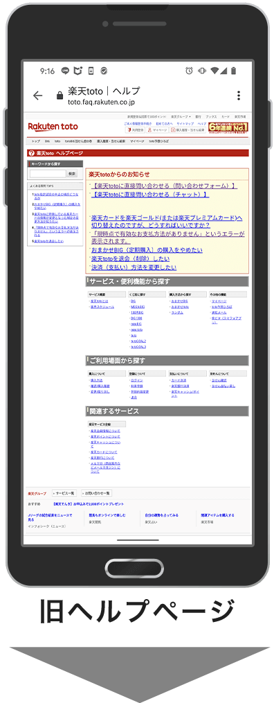 旧ヘルプページ
